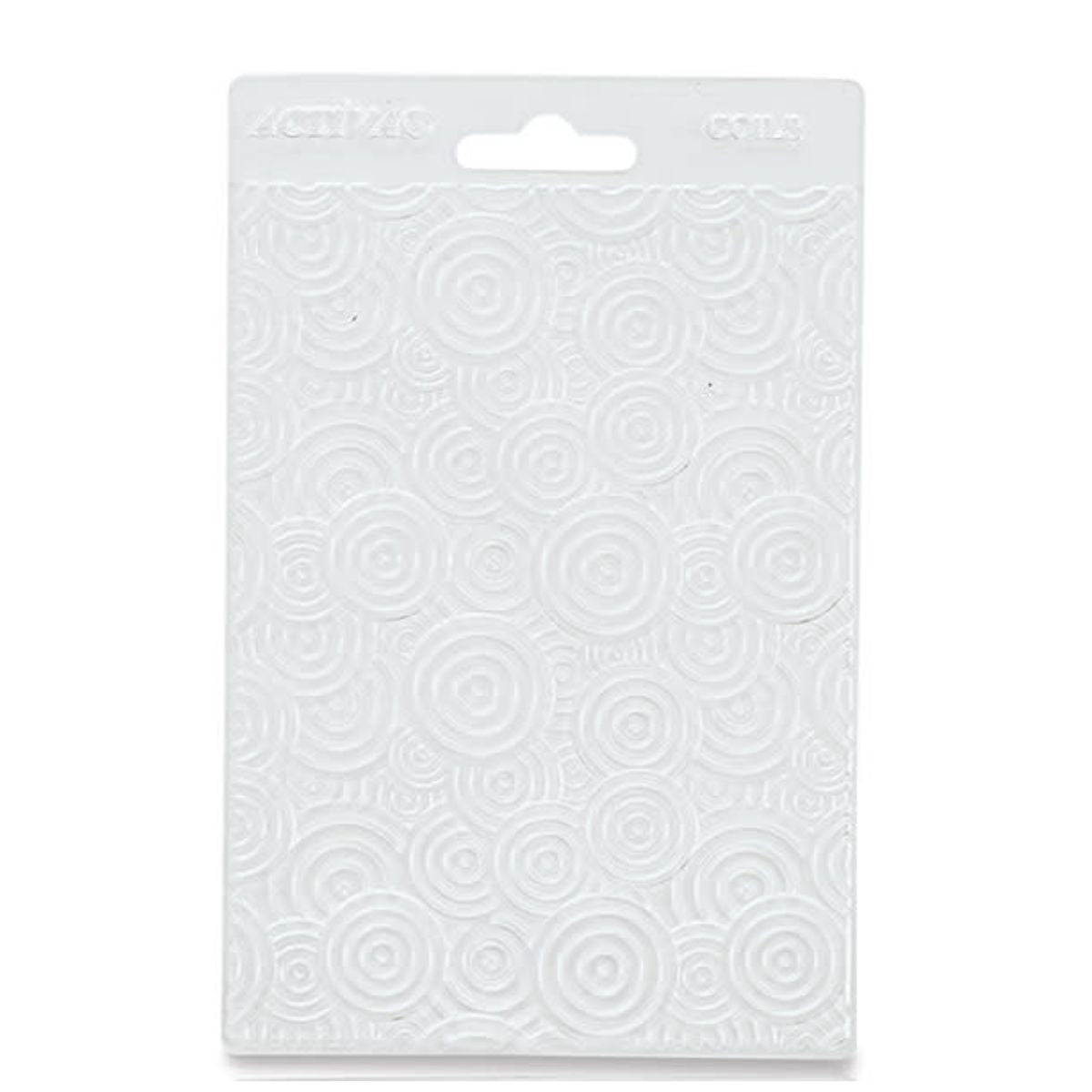 Activ-Tools Texture Sheets / 4 Hojas Texturizadoras para Arcilla Herramientas para Modelado ACTIVA