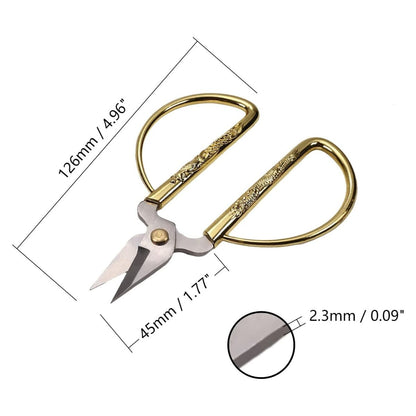 Tijeras Imperiales de Precisión Doradas Tijeras / Cutters Hobbees