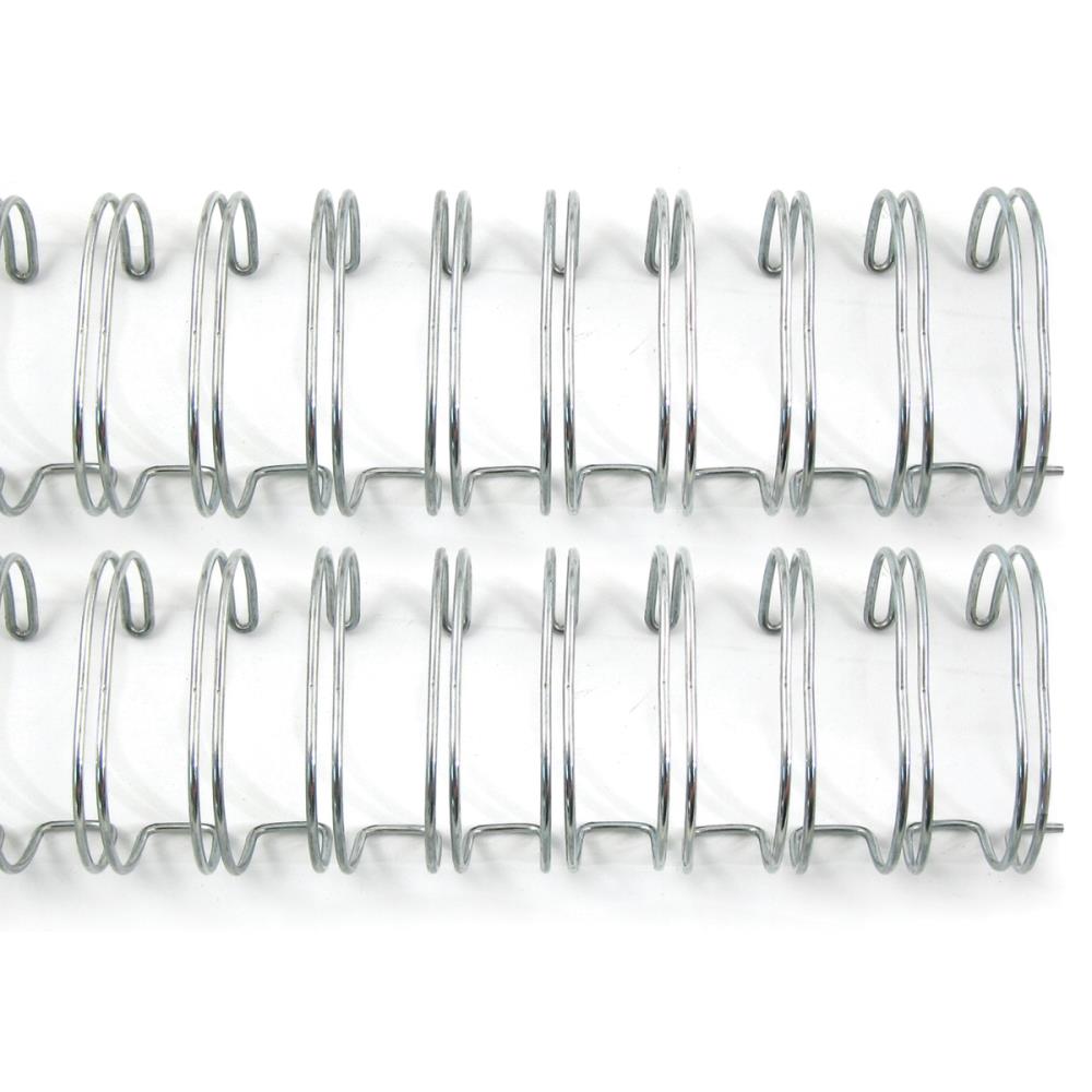 Cinch Bind Silver Wire 2.5 Cm / Arillos Metálicos para Engargolar Plateados 1" - 2.54cm