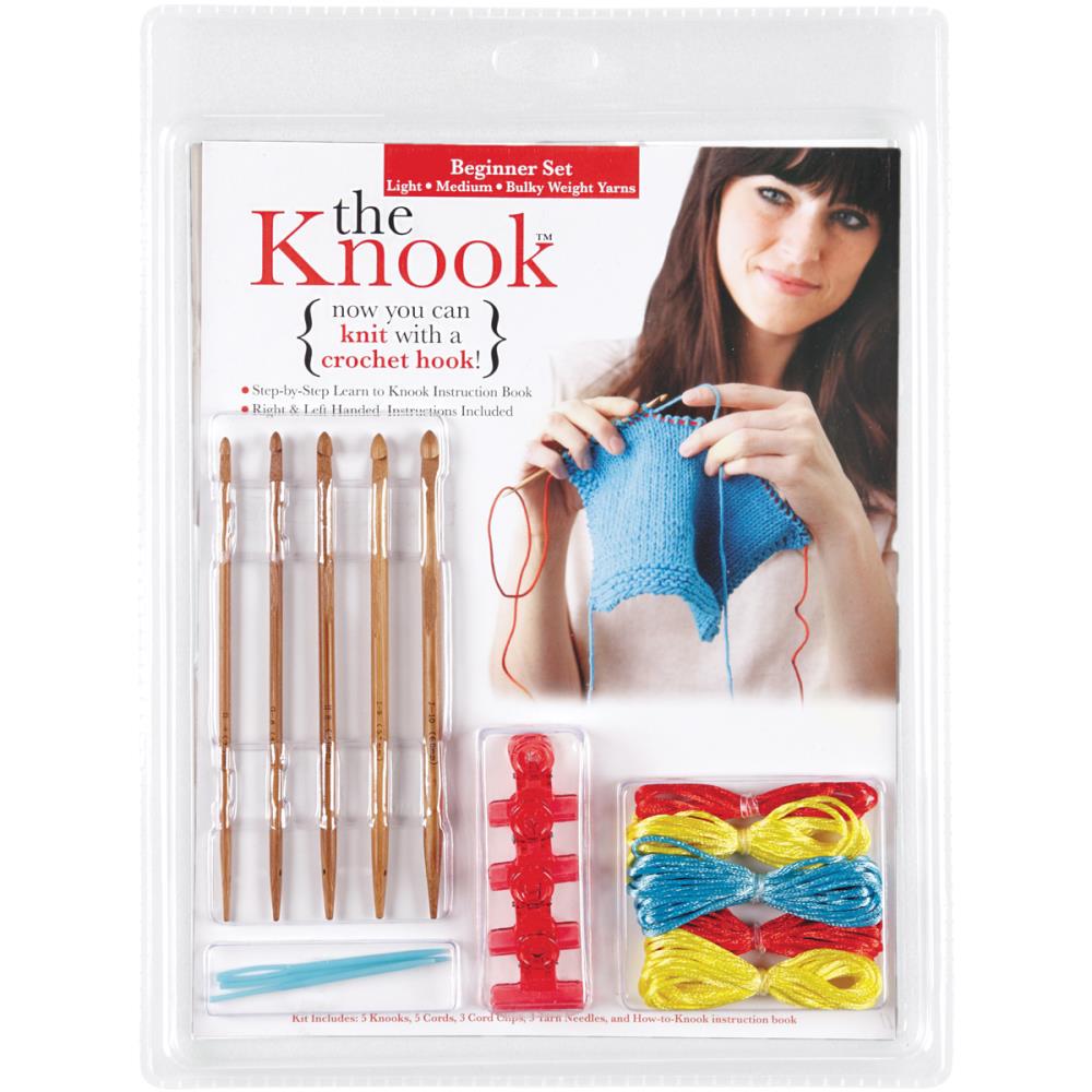The Knook Beginner Set / Set Inicial de Ganchillo Descontinuado Leisure Arts
