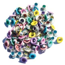 84 Quicklets Spring 2 Eyelets / Ojillos Colores de Primavera Adornos / Embellishments Eyelet Outlet