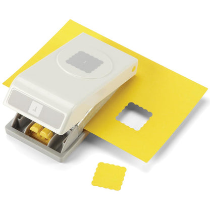 Scallop Square Punch 1" / Perforadora de Cuadrado de Onditas 2.5 cm Descontinuado Ek Success