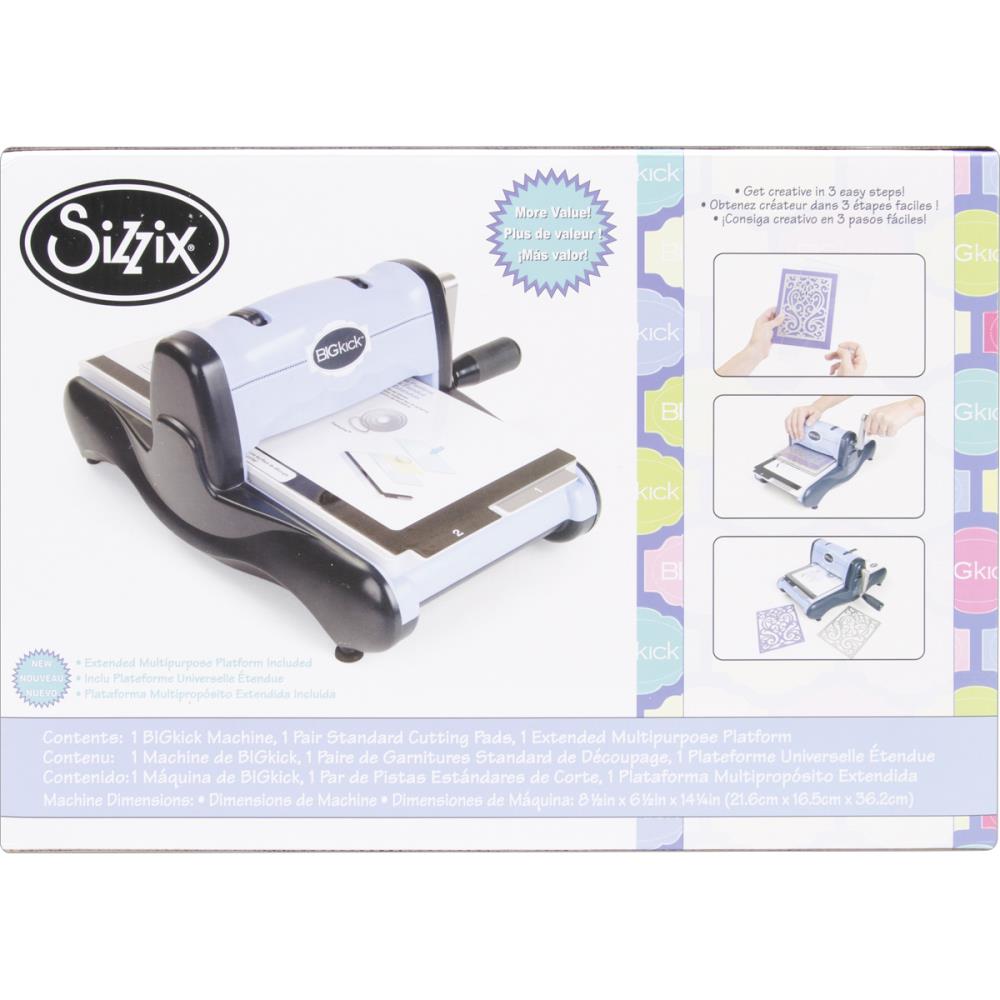 BIGkick Machine Periwinkle / Troqueladora Big Kick Descontinuado Sizzix