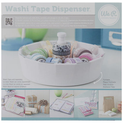 Washi Tape Dispenser / Organizador de Washi Tape Almacenamiento y Organización We R Memory Keepers