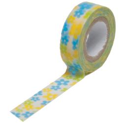 Washi Trendy Tape Bitty Blooms Summer / Cinta Adhesiva Washi Tape Queen&amp;Co