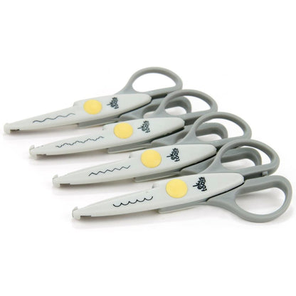 Decorative Scissors 4 Pk / Set de 4 Tijeras Decorativas Tijeras / Cutters Ek Success