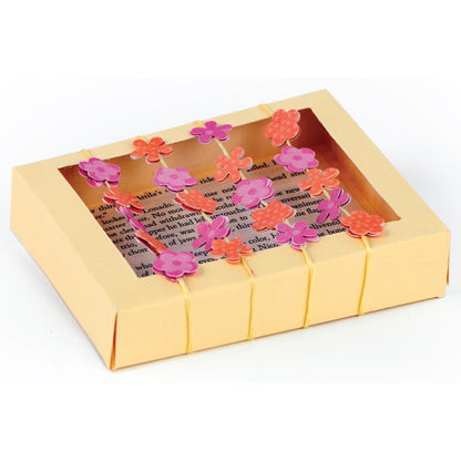 2 Pack Flower &amp; Retro Flower Punches / Perforadoras de Flores Descontinuado Ek Success