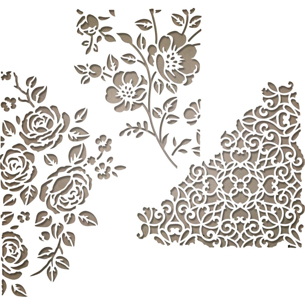Big Shot PLUS White &amp; Gray Machine + 38 Suajes / Paquete Especial Tim Holtz Máquina de Corte y Grabado Descontinuado Sizzix