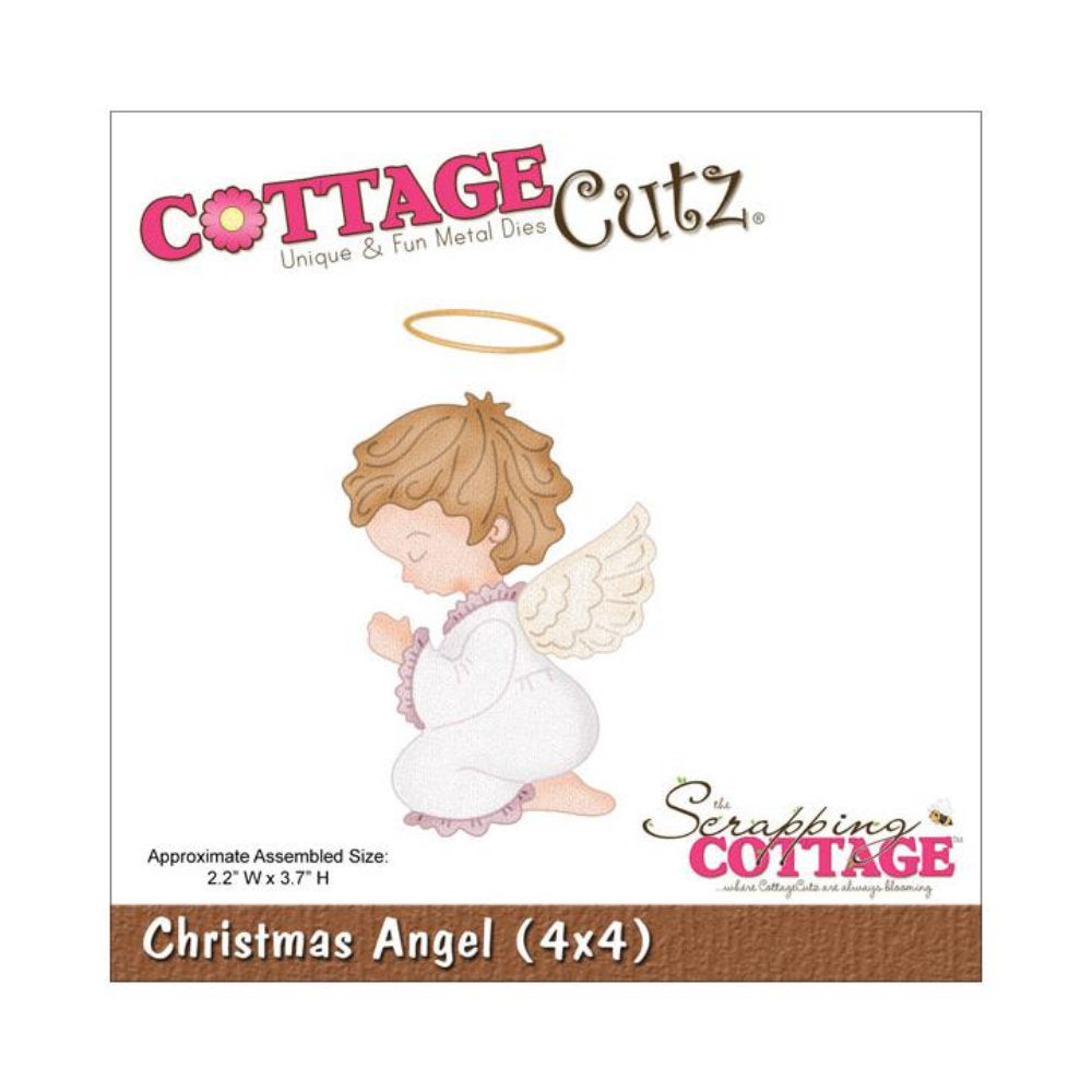 Christmas Angel Die / Suaje de Angel de Navidad Descontinuado Cottage Cutz