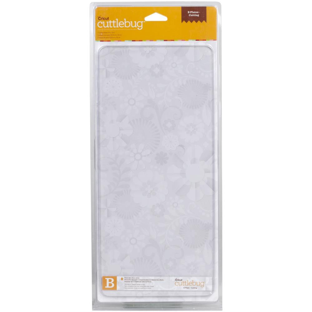 Cuttlebug Long B Plates / Placas Largas para Cuttlebug Accesorios para Suajadoras Cuttlebug