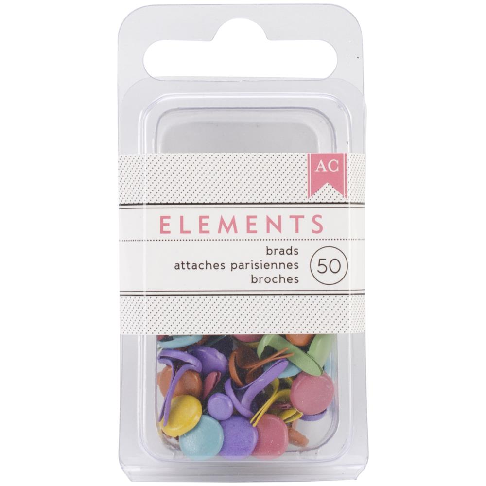 Bright Brads / Chinches de Colores Brillantes Descontinuado American Crafts