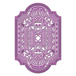 Nestabilities Enhancing Elements Dies Gold Labels 28 / Placas Decorativas Marco Adornado Descontinuado Spellbinders