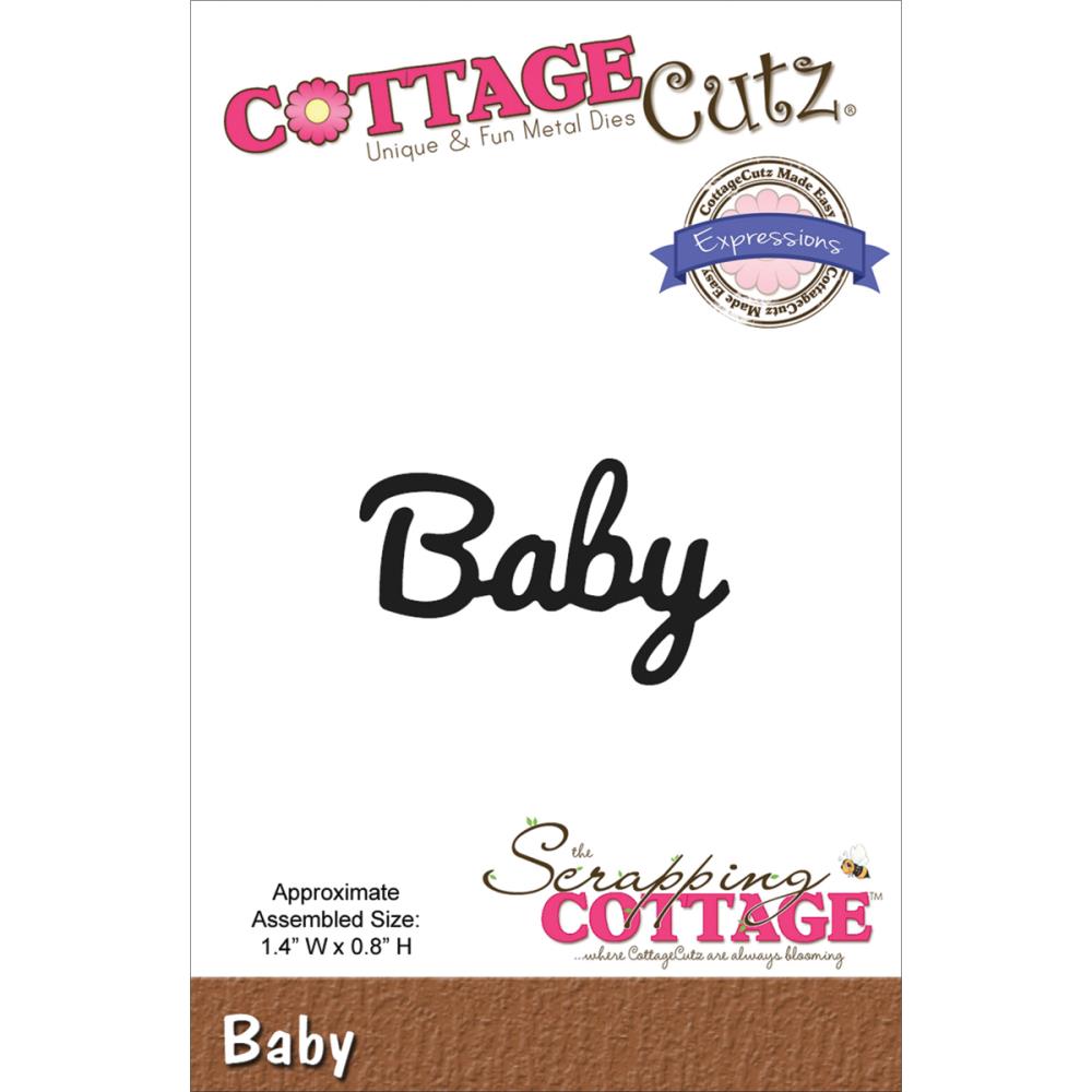 Word Baby Die /  Suaje de Palabra Baby Descontinuado Cottage Cutz
