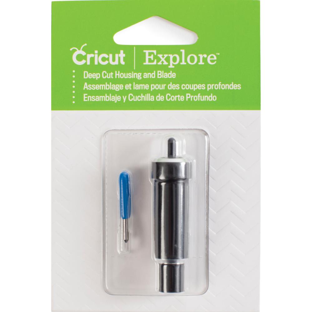 Cricut Explore Deep Cut Housing and Blade / Navaja de Corte Profundo para Cricut Explore Navajas y cuchillas para máquinas Cricut