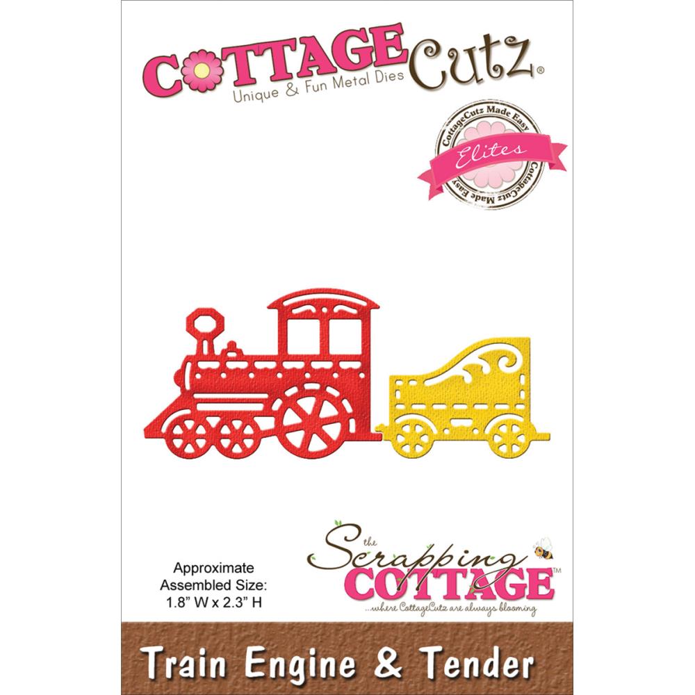 Train Engine and Tender Die / Suaje de Tren Dados de Corte / Suajes / Troqueles Cottage Cutz