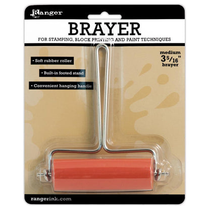 Soft Rubber Brayer Medium / Rodillo Suave de Goma Herramientas Ranger