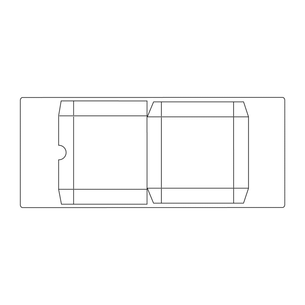 Bigz XL Mini Pizza Box / Suaje de Corte Mini Caja de Pizza Descontinuado Sizzix