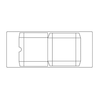 Bigz XL Mini Pizza Box / Suaje de Corte Mini Caja de Pizza Descontinuado Sizzix