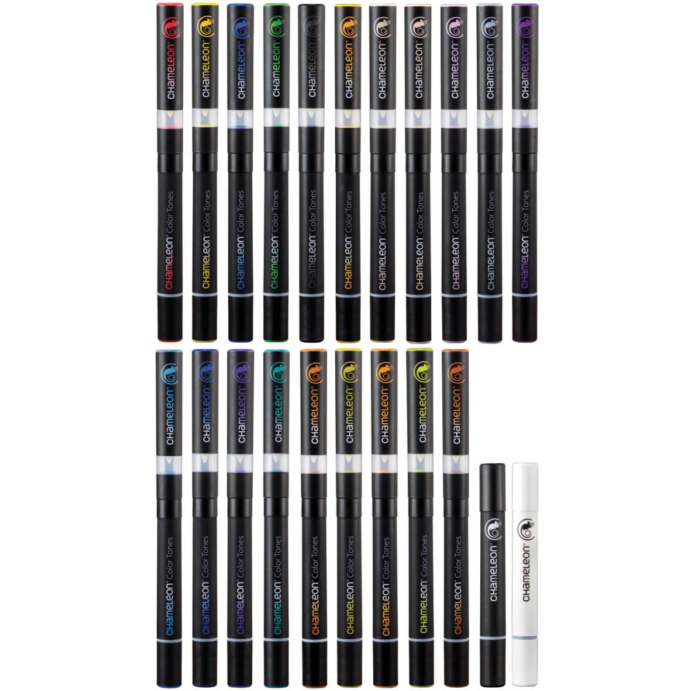 Chameleon Color Tones Markers Deluxe Set 22 pc / Set de Lujo Camaleon 22 pzas. Descontinuado Chameleon