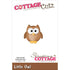 Little Owl Die /  Suaje de Búho Dados de Corte / Suajes / Troqueles Cottage Cutz