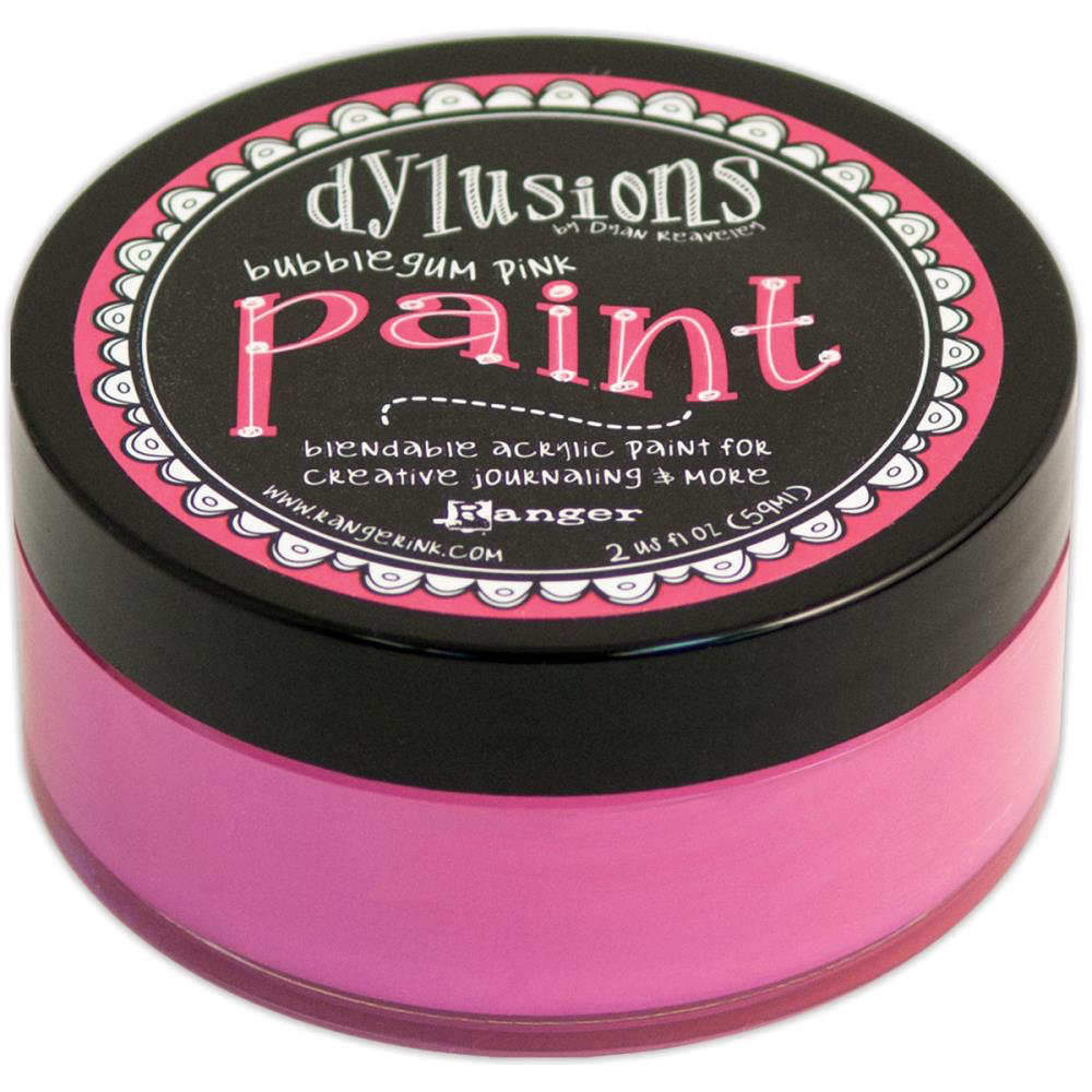 Dylusions Bubblegum Pink Acrylic Paint / Pintura Acrílica Descontinuado Ranger