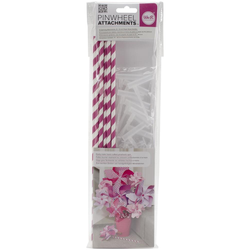 Pinwheel Attachments Pink /Accesorios Para Armar Rehiletes Descontinuado We R Memory Keepers