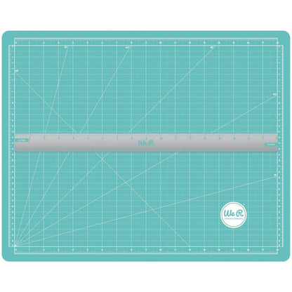 Magnetic Cutting Mat &amp; Ruler / Base De Corte Magnética con Regla 45.7X35 Cm Tapetes, Mats We R Memory Keepers