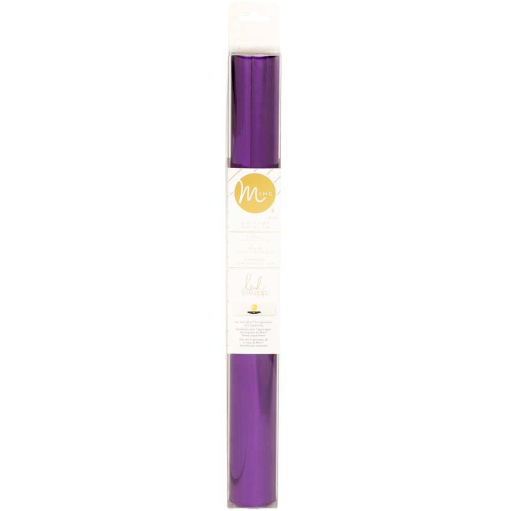 Minc Reactive Foil  Purple / Rollo de Papel Metalizado Púrpura Descontinuado Heidi Swapp