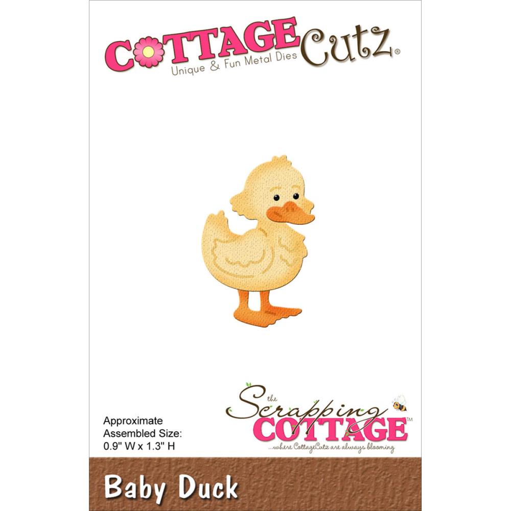 Baby Duck Die / Suaje Pato Bebe Dados de Corte / Suajes / Troqueles Cottage Cutz