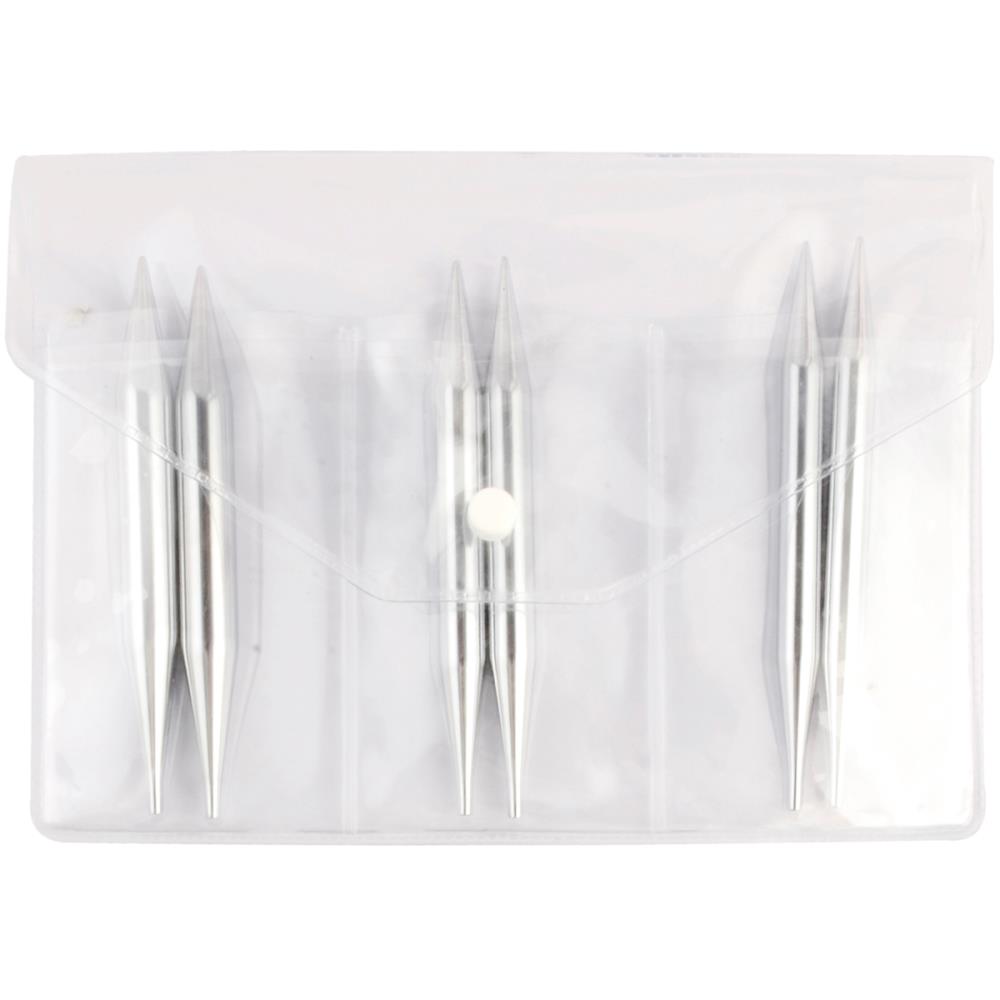 Nova Platina Chunky Interchangable Needles / Set de Agujas Gruesas Tejido Knitter&