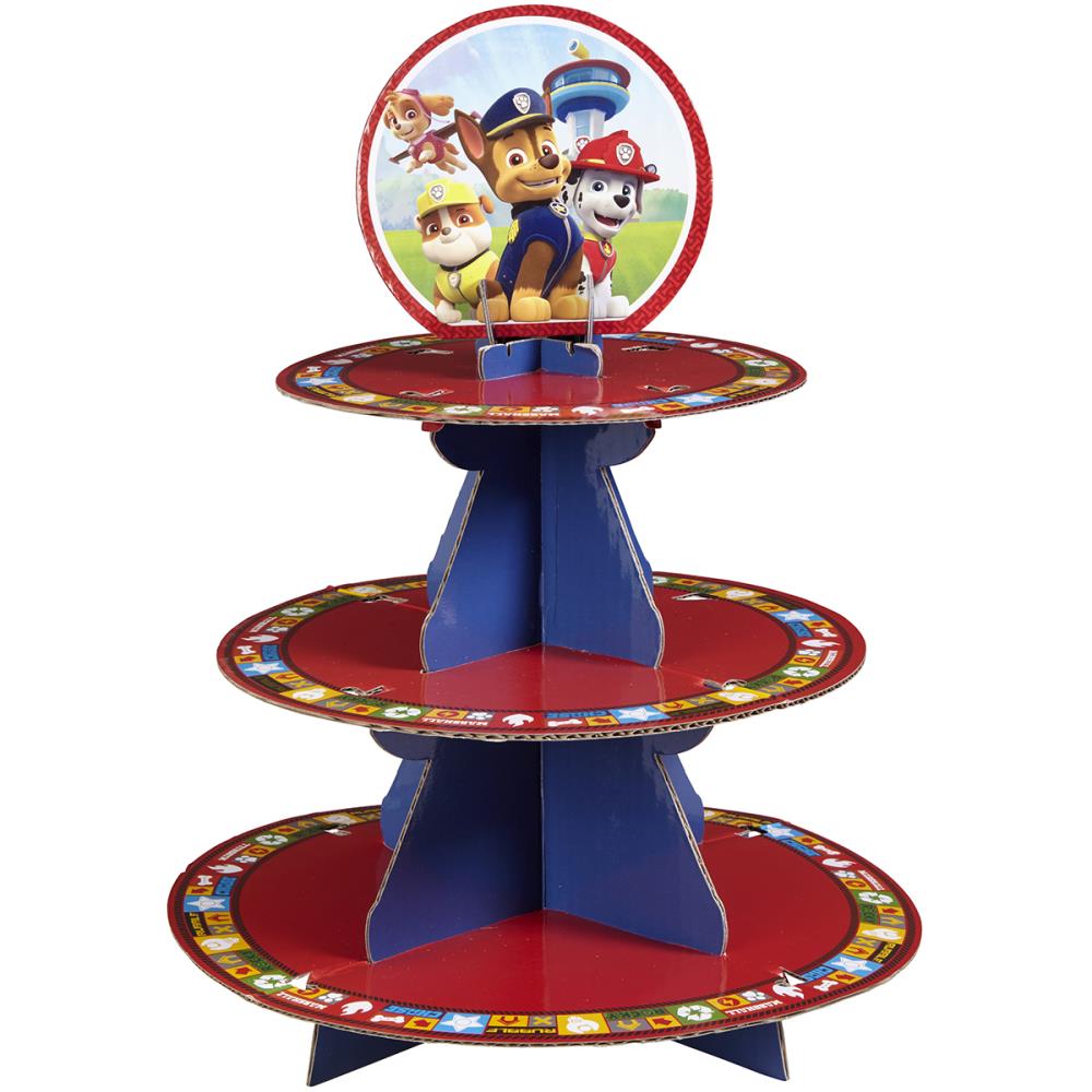 Paw Patrol Treat Stand / Porta Pastelitos Paw Patrol Accesorios Wilton