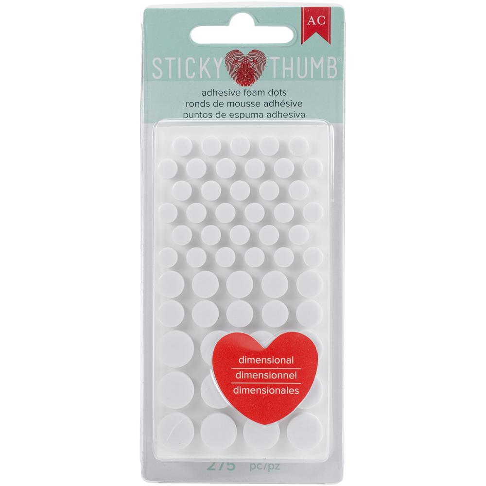 Adhesive Foam Dots / Puntos de Espuma Adhesiva Adhesivos / Pegamentos American Crafts