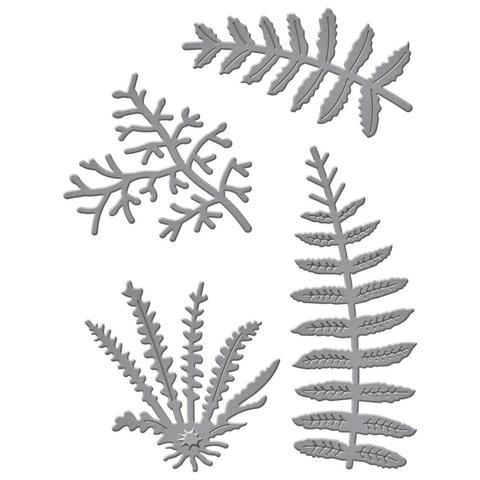 Shapeabilities Die D-Lites Ferns  / Suaje de Helechos Descontinuado Spellbinders