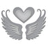 Shapeabilities Die D-Lites Love In Flight  / Suaje de Alas y Corazón Descontinuado Spellbinders