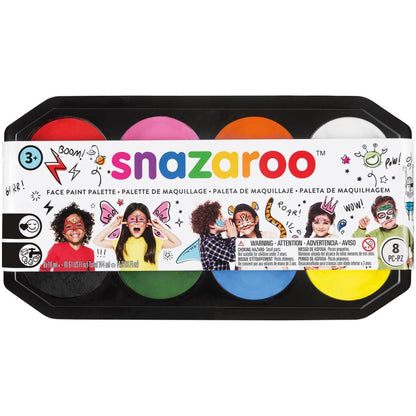 Snazaroo Face Paint Palette / Paleta de Maquillaje de Fantasía Descontinuado Snazaroo