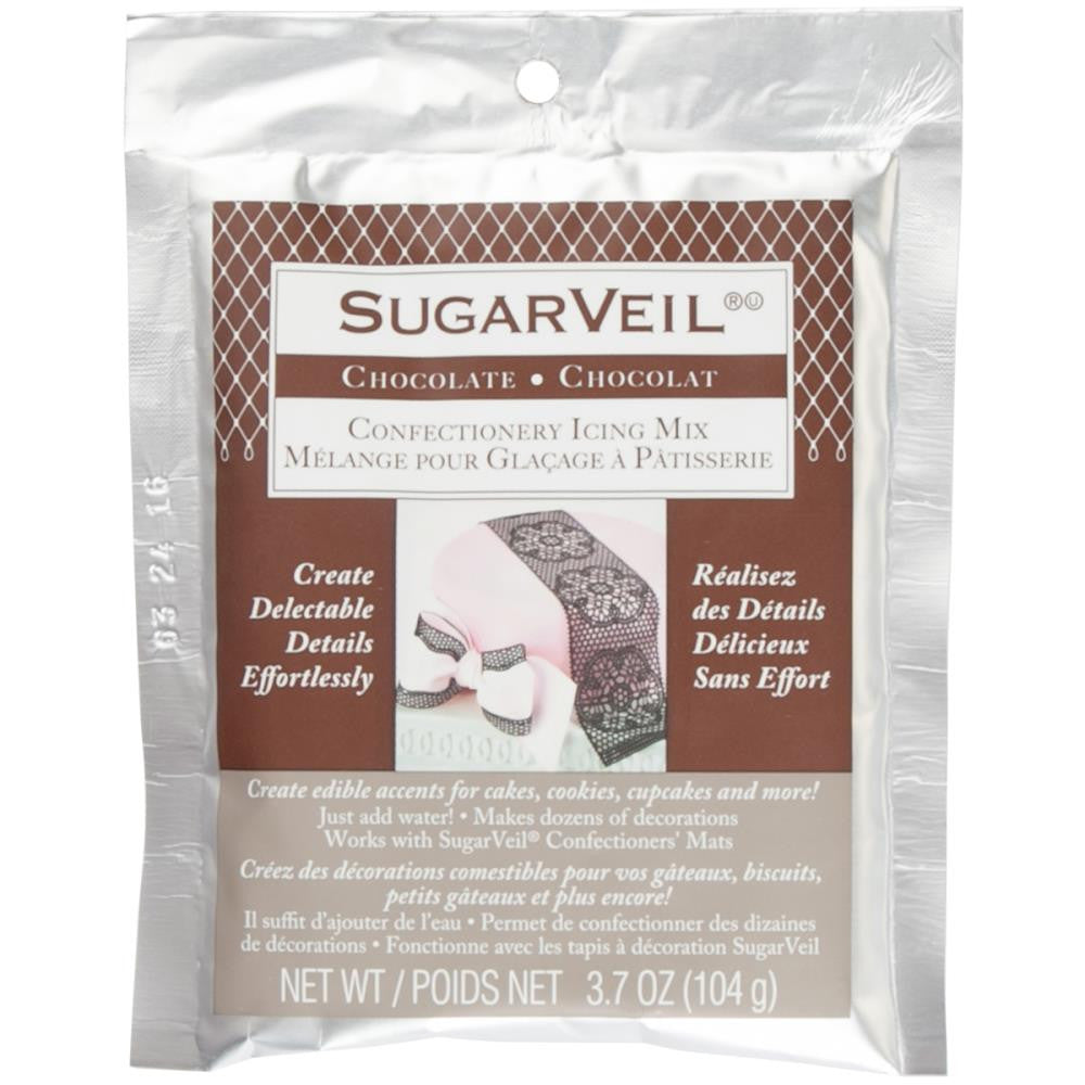 Chocolate Icing Powder / Azúcar Royal Flexible Chocolate  SugarVeil