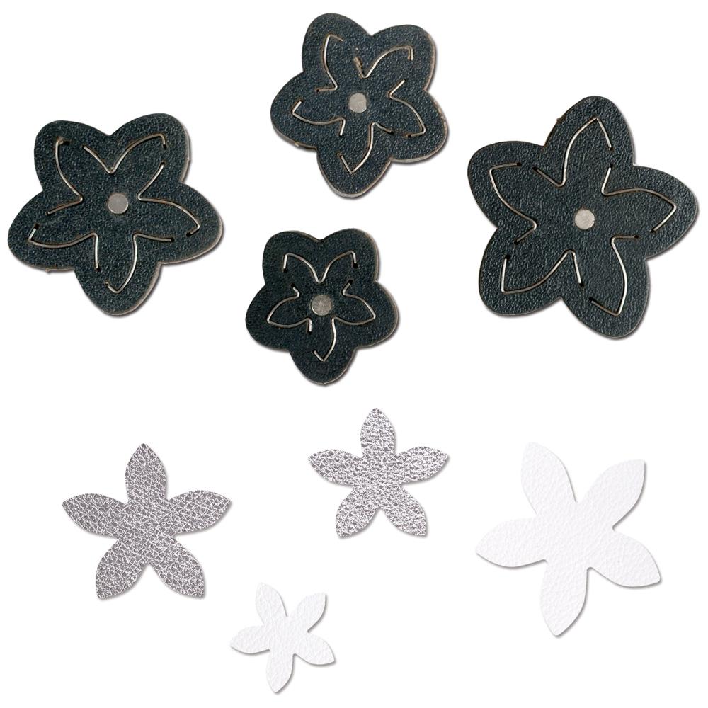 Jill MacKAy Movers &amp; Shapers Magnetic Die Star Jasmine / Suajes de Flores Descontinuado Sizzix