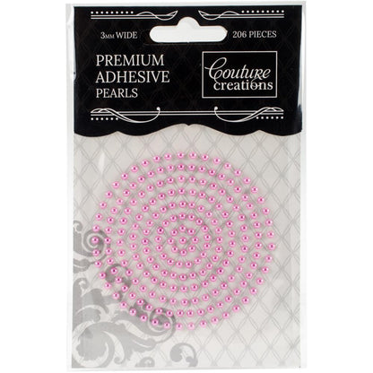 Self-Adhesive Pearls Pretty Pink / 206 Perlas Adhesivas Rosas Descontinuado Couture Creations