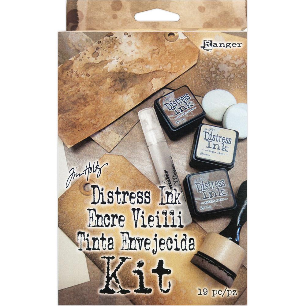 Tim Holtz Distress Ink Kit / Kit para Envejecer el Papel Tintas Ranger