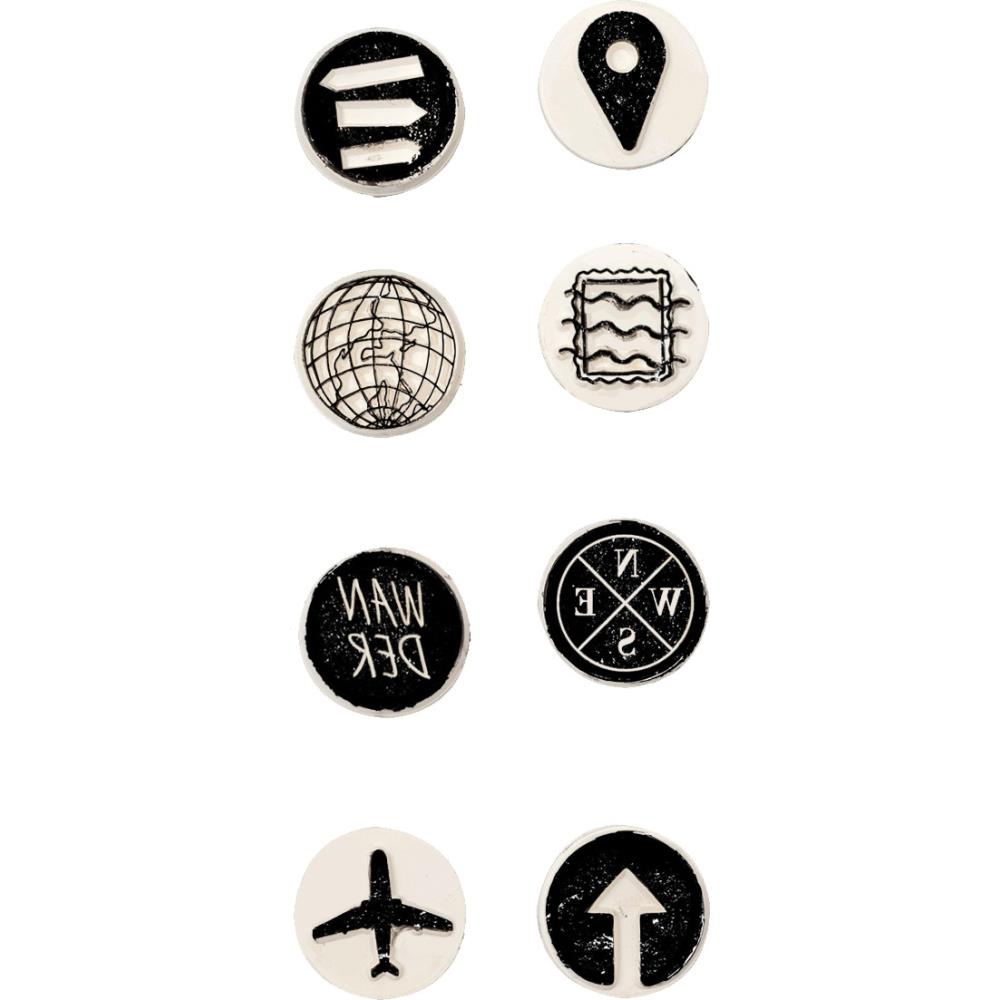 Journal Studio Interchangeable Stamp / Kit de Sellos para Planificador Descontinuado We R Memory Keepers