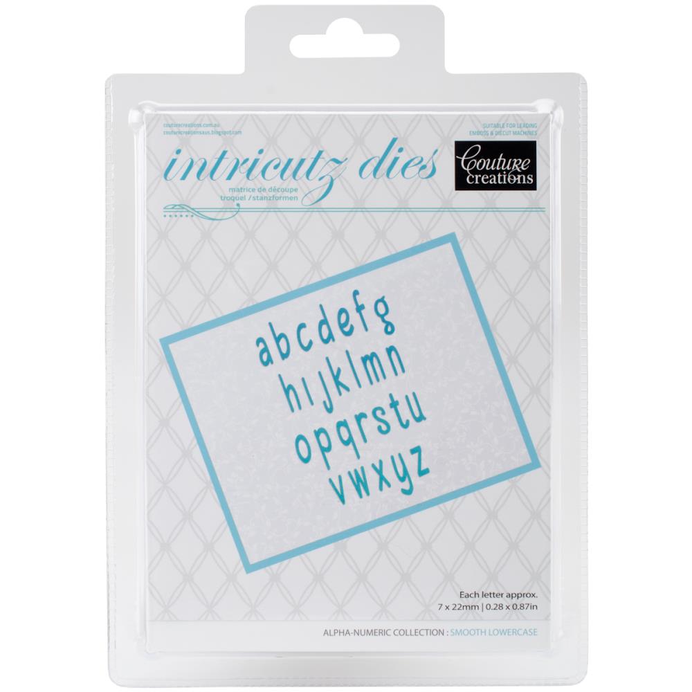 Smooth Lowercase Die / Suaje de Abecedario Descontinuado Couture Creations