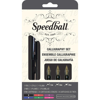 Speedball Calligraphy Fountain Pen Set / Set de Caligrafía Caligrafía Speedball