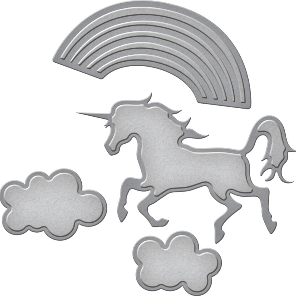 Unicorn Fantasy Dies / Suajes de Unicornio Descontinuado Spellbinders