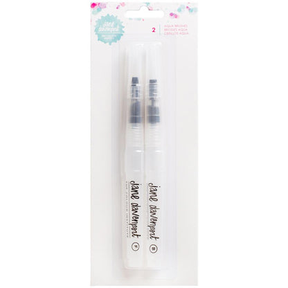 Mixed Media Aqua Brushes / Pinceles Rellenables Marcadores &amp; Plumones Jane Davenport