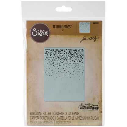 Snowfall Speckles Embossing Folder / Folder de Grabado Nieve Salpicada Folders de Grabado Sizzix