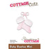 Baby Booties Mini Die /  Suaje de Botitas de Bebé Dados de Corte / Suajes / Troqueles Cottage Cutz