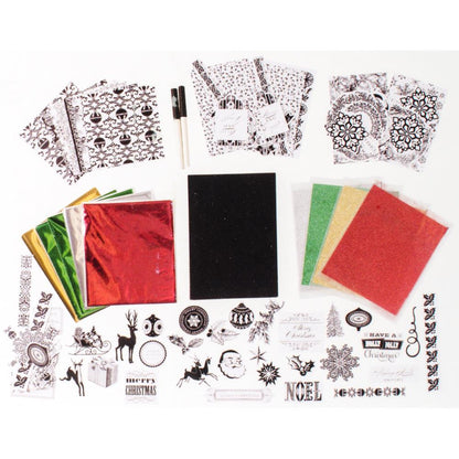 Anna Griffin Minc Holiday Kit 170 pc. / Kit Edición Especial Navidad para Minc Accesorios American Crafts