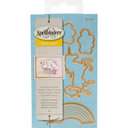 Unicorn Fantasy Dies / Suajes de Unicornio Descontinuado Spellbinders