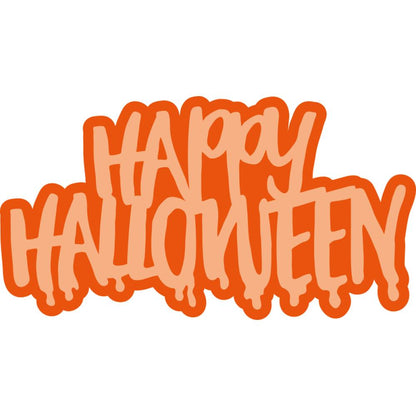 Happy Halloween Miniature Die / Suaje de Halloween Descontinuado Tonic Studios