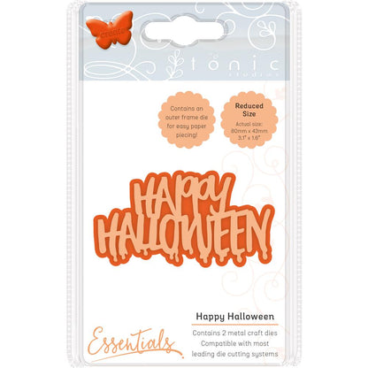 Happy Halloween Miniature Die / Suaje de Halloween Descontinuado Tonic Studios